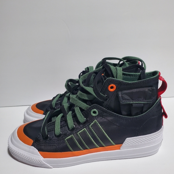 adidas | Shoes | New Adidas Originals Nizza Hi Dl Mens Shoes Green Oxide Gz2653 Size Mens 65 W8 
